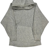 80S Made In USA Champion Hoodie - Small Gray Cotton Blend