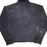 Polo By Ralph Lauren Tie-Dye 1/4 Zip - Large Gray Cotton