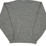 Blank Fruit Of The Loom Sweatshirt - Medium Grey Cotton Blend