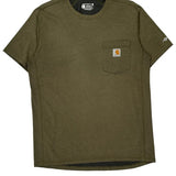 Carhartt T-Shirt - Medium Green Cotton