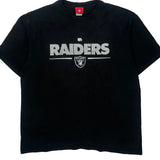 Raiders Nfl T-Shirt - Large Black Cotton