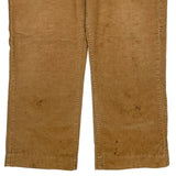 Lee Trousers - 34W 27L Brown Corduroy