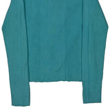 Ralph Lauren 1/4 Zip - Medium Blue Cotton