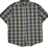 Carhartt Checked Short Sleeve Shirt - XL White Cotton