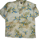 Tommy Bahama Floral Hawaiian Shirt - XL Multicoloured Silk