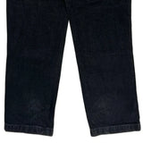 Abercrombie & Fitch Double Knee Carpenter Jeans - 33W 31L Black Denim