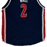 Washington Wizards Adidas #2 Wall Jersey - Large Navy Polyester