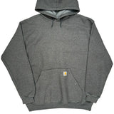 Carhartt Hoodie - XL Gray Cotton Blend