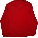 Polo By Ralph Lauren 1/4 Zip - XL Red Cotton