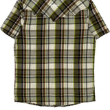 Oakley Checked Short Sleeve Shirt - Medium Multicoloured Cotton