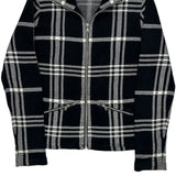 Ralph Lauren Checked Jacket - Medium Black & White Cotton