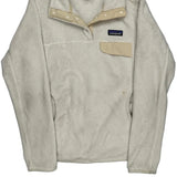 Patagonia Fleece - Small Cream Polyester