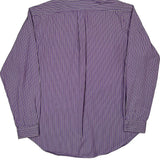Ralph Lauren Striped Shirt - XL Purple Cotton