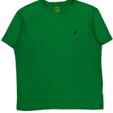 Polo By Ralph Lauren T-Shirt - Large Green Cotton
