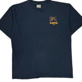 Fire Department Alstyle Graphic T-Shirt - XL Navy Cotton