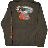 High Desert Harley Davidson Harley Davidson Graphic Hoodie - 2XL Gray Cotton