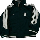 Age 3Michigan State Nike Graphic Track Jacket - XS Green Polyester