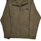 The North Face Fleece Jacket - Large Brown Polyester