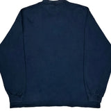 Nike Long Sleeve T-Shirt - 2XL Navy Cotton