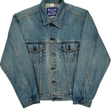 Hard Rock Cafe Denim Jacket - Small Blue Cotton