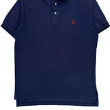 Polo By Ralph Lauren Polo Shirt - Medium Navy Cotton