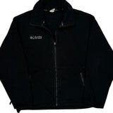 Columbia Fleece Jacket - Medium Black Polyester