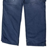 Carhartt Cargo Trousers - 32W 32L Blue Cotton Blend