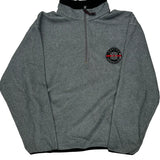 Nautica 1/4 Zip - Large Grey Polyester