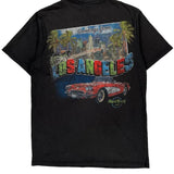 Los Angeles Hard Rock Cafe Graphic T-Shirt - Small Black Cotton
