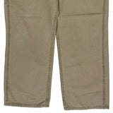 Lee Carpenter Trousers - 36W 30L Beige Cotton Blend