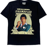 Scarface The Roxx Single Stitch T-Shirt - Large Black Cotton