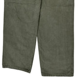 Carhartt Carpenter Trousers - 36W 32L Green Cotton