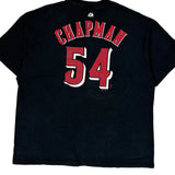 Cincinnati Reds Majestic Mlb T-Shirt - 2XL Black Cotton