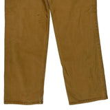 Carhartt Double Knee Carpenter Pants - 32W 30L Brown Cotton
