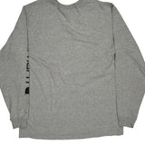 Carhartt Tall Long Sleeve T-Shirt - Large Grey Cotton