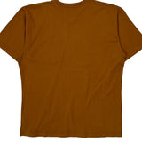 Carhartt T-Shirt - Large Brown Cotton
