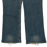 Unbranded Boot Cut Jeans - 33W 31L Blue Cotton Blend