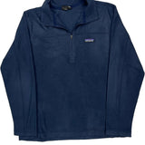 Patagonia Fleece - Large Navy Polyester