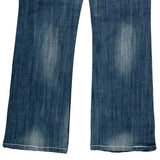 Rock & Roll Hall Of Fame Boot Cut Jeans - 34W US 10 Blue Denim