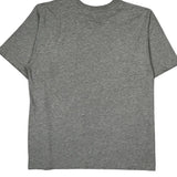 Nike T-Shirt - Large Gray Cotton