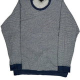 Patagonia Striped Sweatshirt - 2XL Blue Cotton