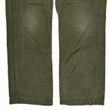 Carhartt Double Knee Carpenter Pants - 30W 31L Green Cotton