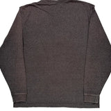 Carhartt Long Sleeve T-Shirt - Large Gray Cotton