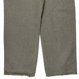 Carhartt Carpenter Trousers - 36W 32L Grey Cotton