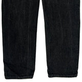 505 Levis Jeans - 34W 32L Black Cotton