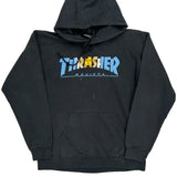 Revista Thrasher Graphic Hoodie - Small Black Cotton