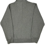 Patagonia Striped Hoodie - Small Gray Cotton Blend