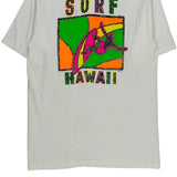 Single Stitch Surf Hawaii Tee Jays Graphic T-Shirt - Large Multicoloured Cotton