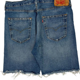 Levis Denim Shorts - 30W 9L Blue Cotton