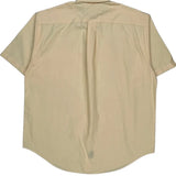 Tommy Hilfiger Short Sleeve Shirt - Large Yellow Cotton